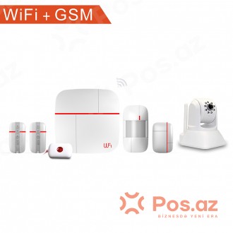 GSM+WIFI alarm systems/Package B(with camera) 